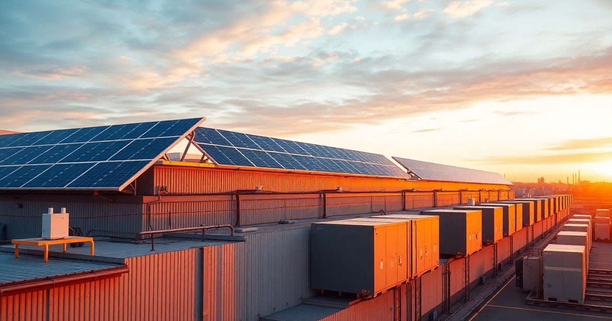 Hybrydowe systemy PV+BESS: rozwiązanie dla nadprodukcji energii w zakładach